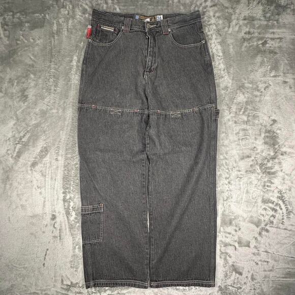 Rare Vintage Y2K Snoop Dogg Clothing Company Authentic Jeans JNCO Style Size 34 - Picture 1 of 6